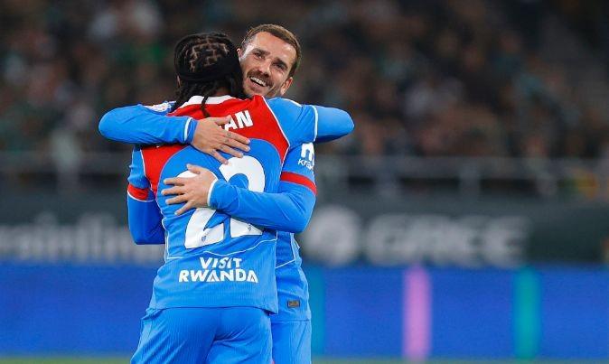 开云在线-格列兹曼:贝蒂斯的草皮是西班牙最好的,我们主场的帮不上忙